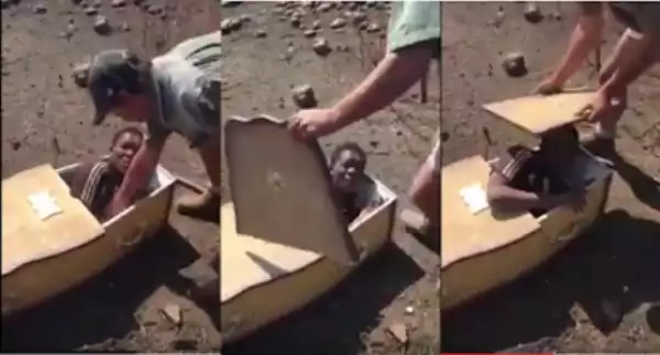 White South African who forced a black boy into coffin to be arraigned in Court